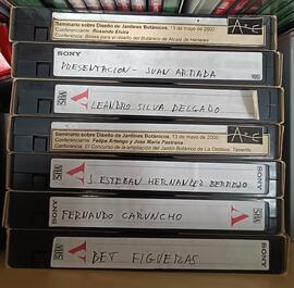 [Coleção de videocassetes — Conferências e Seminários de Arquitetura Paisagista]